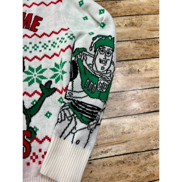 Disney Toy Story Pixar Rex Ugly Christmas Sweater Size 4T - Picture 5 of 9